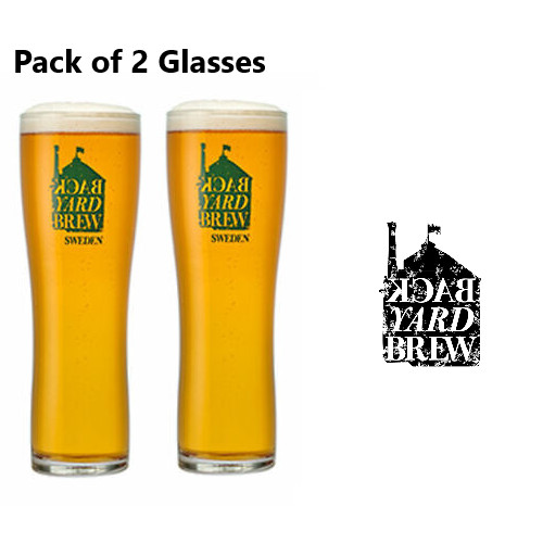 Backyard brew pint glass - 2,
