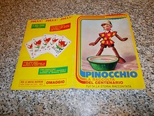 ALBUM PINOCCHIO ED. ARTE JOLLY 1981 COMPLETO(-2 FIG)OTTIM TIPO PANINI EDIS LAMPO