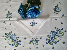 Ricchissima tovaglia x12 puro - tovaglia,