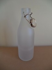 Cerve Italy bottiglia del latte vetro satinato tappo a pressione tavola servizio