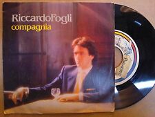 DISCO 45 GIRI RICCARDO FOGLI