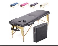 LETTINO DA MASSAGGIO LETTINI PER MASSAGGI 2 ZONE LEGNO BASIC PORTATILE 12 KG