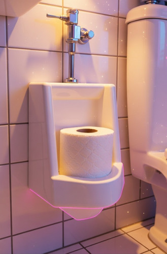 Divertente porta rotolo