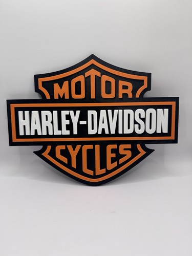 Insegna parete harley - 3d,
