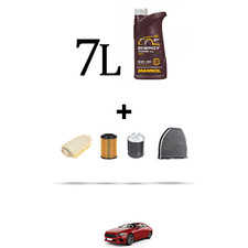 HOFFCAR Kit tagliando 4 FILTRI