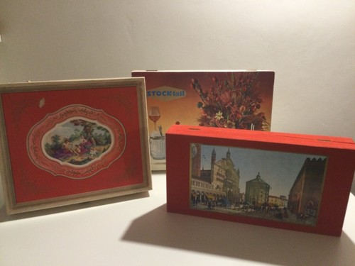 Set scatole vintage anni 60 - scatole,