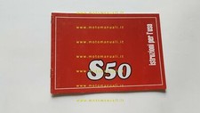 Benelli S 50 1982 scooter manuale uso originale genuine owner's manual