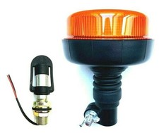 LED Luce Rotonda Spia Luminosa 12V 24V Sirena 12 LED E