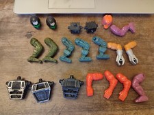 lotto RICAMBI MULTI-BOT HE MAN  MOTU MASTERS OF THE UNIVERSE VINTAGE-