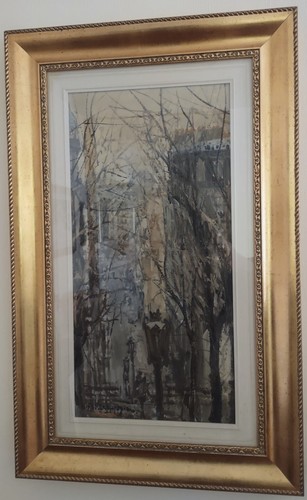 Dino zampogna quadro rue du - "rue,