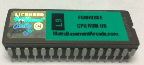Funhouse pinball cpu rom l - funhouse, l-9