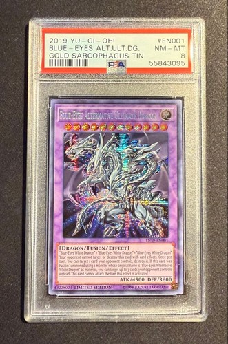 Carta rara blue eyes - yu-gi-oh!,