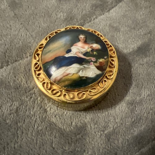 Antico ritratto scatola - ritratto, in