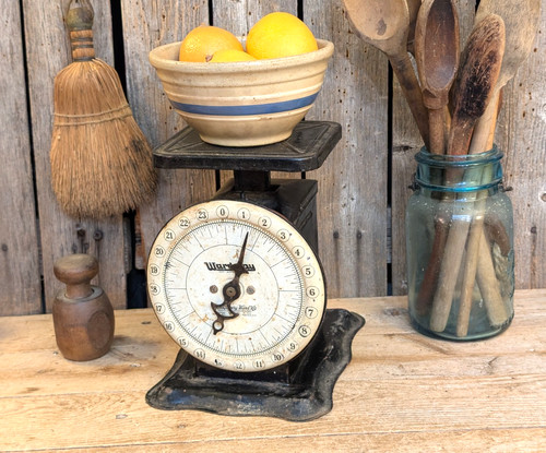 Antica bilancia cucina nera - da,