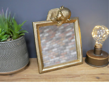 Specchio quadrato con scimmia