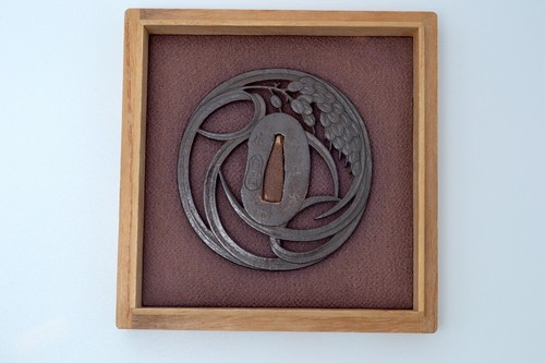 Tsuba giapponese antica - , spiga