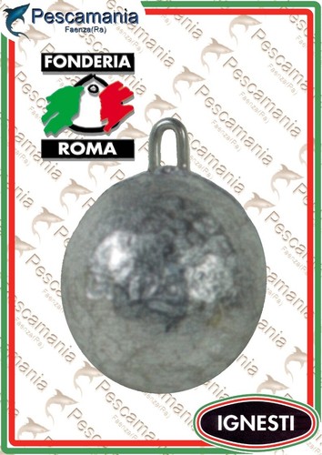 Piombo sfera con anello - piombo,