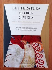 LETTERATURA STORIA CIVILTA'