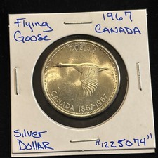 1967 Canada dollaro argento