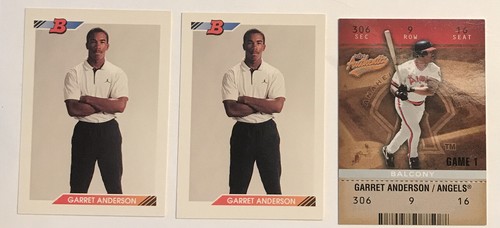Garret anderson 1992 bowman - garret,