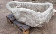 LAVANDINO FONTANA LAVABO PILOZZO VASCA DA ESTERNO IN CEMENTO MARMO PIETRA 83X50