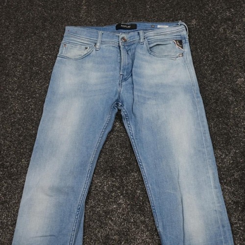 Jeans replay jondrill blu - jeans,