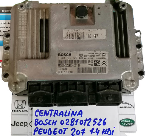 Centralina bosch 0281012526 - centralina,