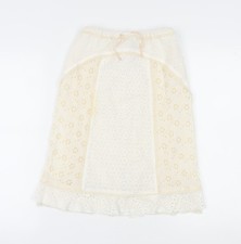 Zara Girls Ivory Skirt 12-13