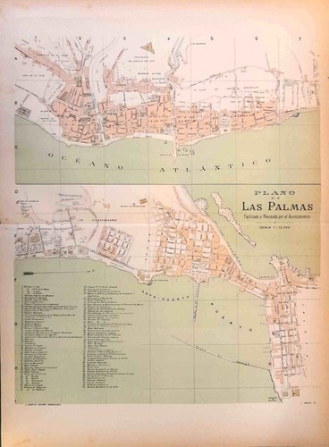 Carta geografica antica las - carta,
