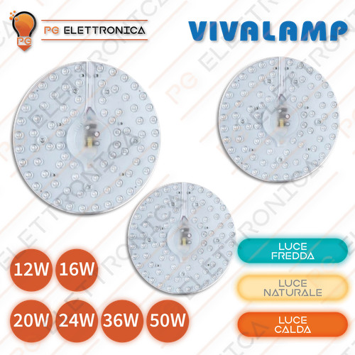 Circolina led con calamita - led,