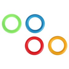  4 pezzi anelli da ginnastica esercizio mattutino fitness anello da lancio