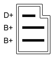Generatore alternatore Bosch Lima 0 986 033 810 +40,35€ cauzione per T1 CLASSE 70A
