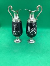Coppia Di Due Vasetti Vintage