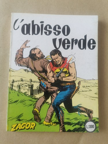 Zagor scritta rossa - rossa, da