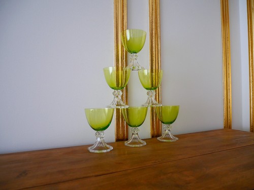 Lot verres cristal val st - ,
