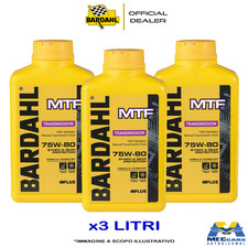 3 LITRI BARDAHL MTF 75W80 OLIO