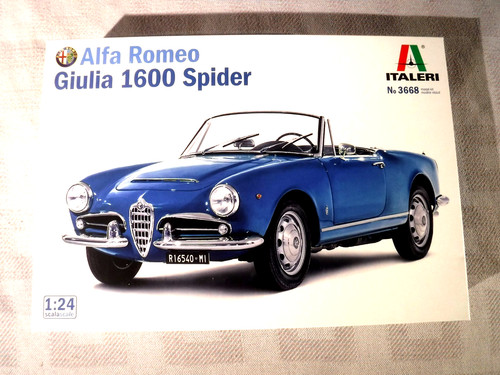 Italeri alfa romeo - 1/24,