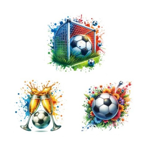 Adesivi statici calcio nero - adesivi,