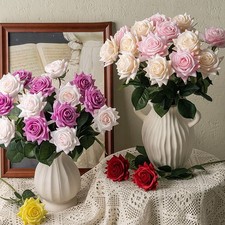 Mazzi di rose artificiali per eleganza senza sforzo perfetti per qualsiasi ambientazione