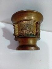 Antico mortaio in bronzo