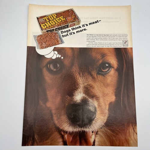 Pubblicità top choice dog - pubblicità,