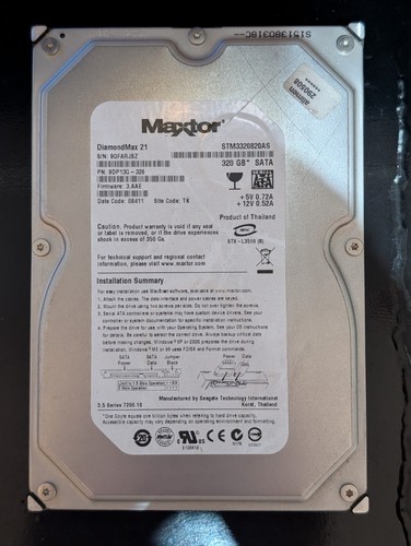Hard disk hdd maxtor - disk,
