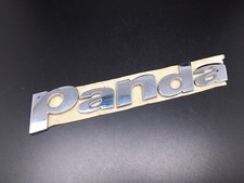 FIAT PANDA LOGO SIGLA EMBLEMA FREGIO STEMMA SCRITTA TARGHETTA BADGE TARGA NOME