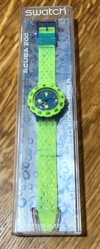 1990 vintage swatch scuba - 1990,