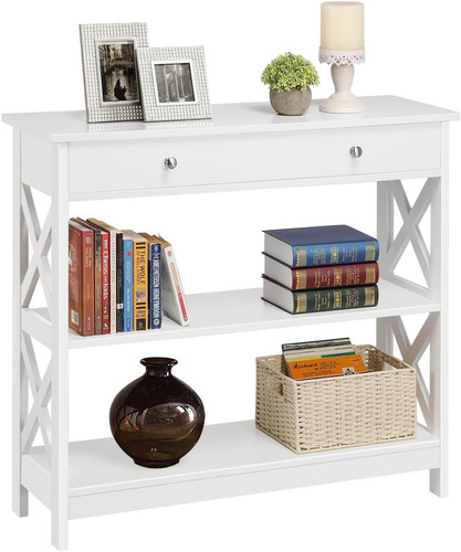 Tavolo console con - console, ripiani