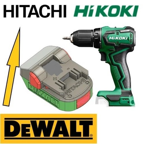 Adattatore batteria dewalt - da,