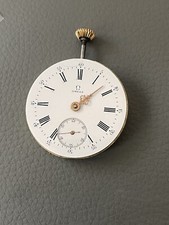Vintage Omega Pocket Watch Working Ok. Big Size.