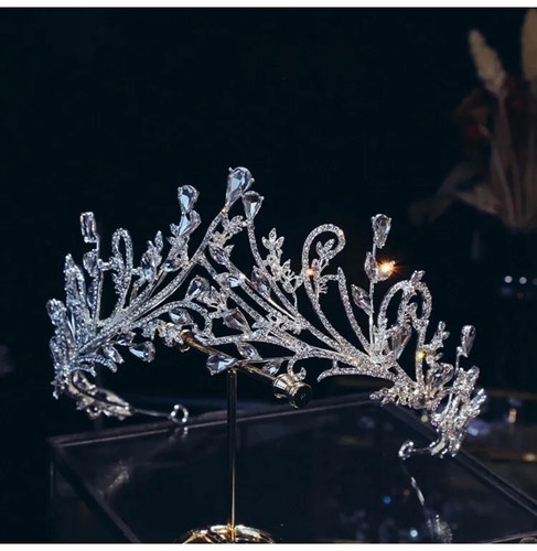 Corona cristallo argento