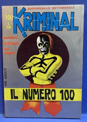Kriminal 100 con adesivo - con, corno