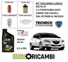 KIT TAGLIANDO FILTRI E 5LT